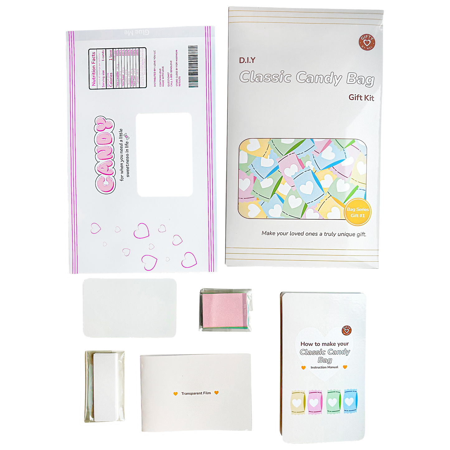DIY Classic Candy Bag Gift Kit