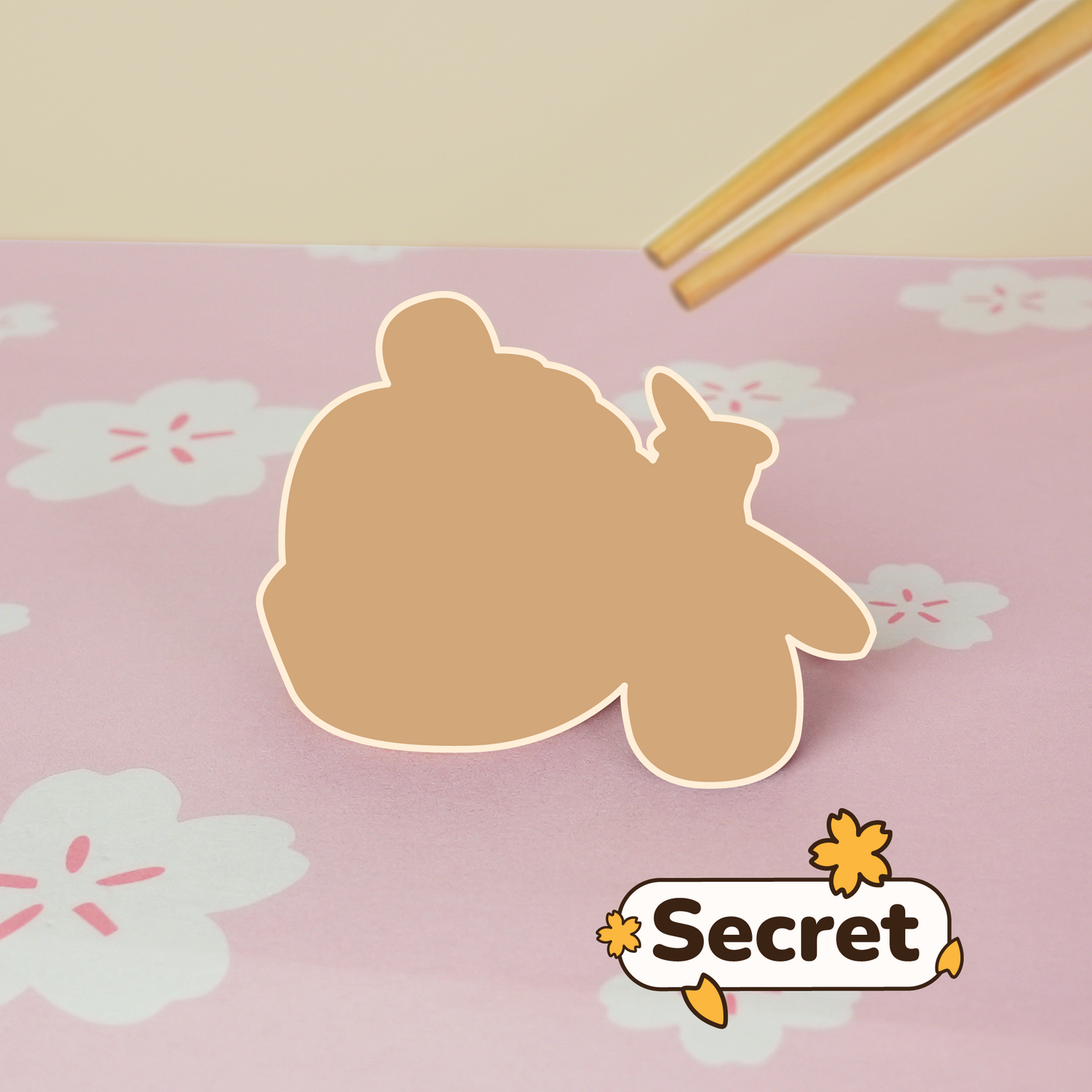 Sushi Fidget Clicker Keychain Blind Box