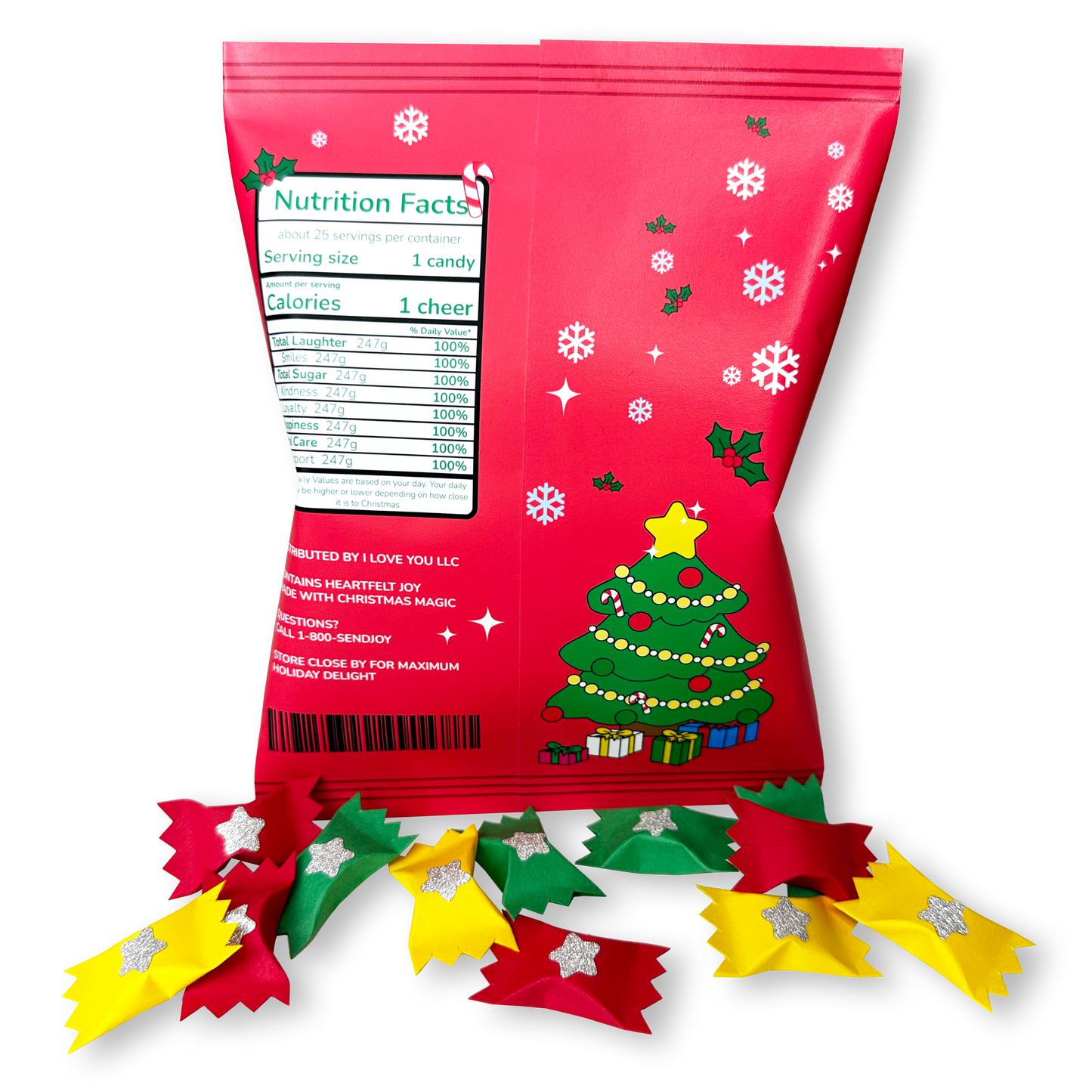 DIY Christmas Candy Bag Gift Kit