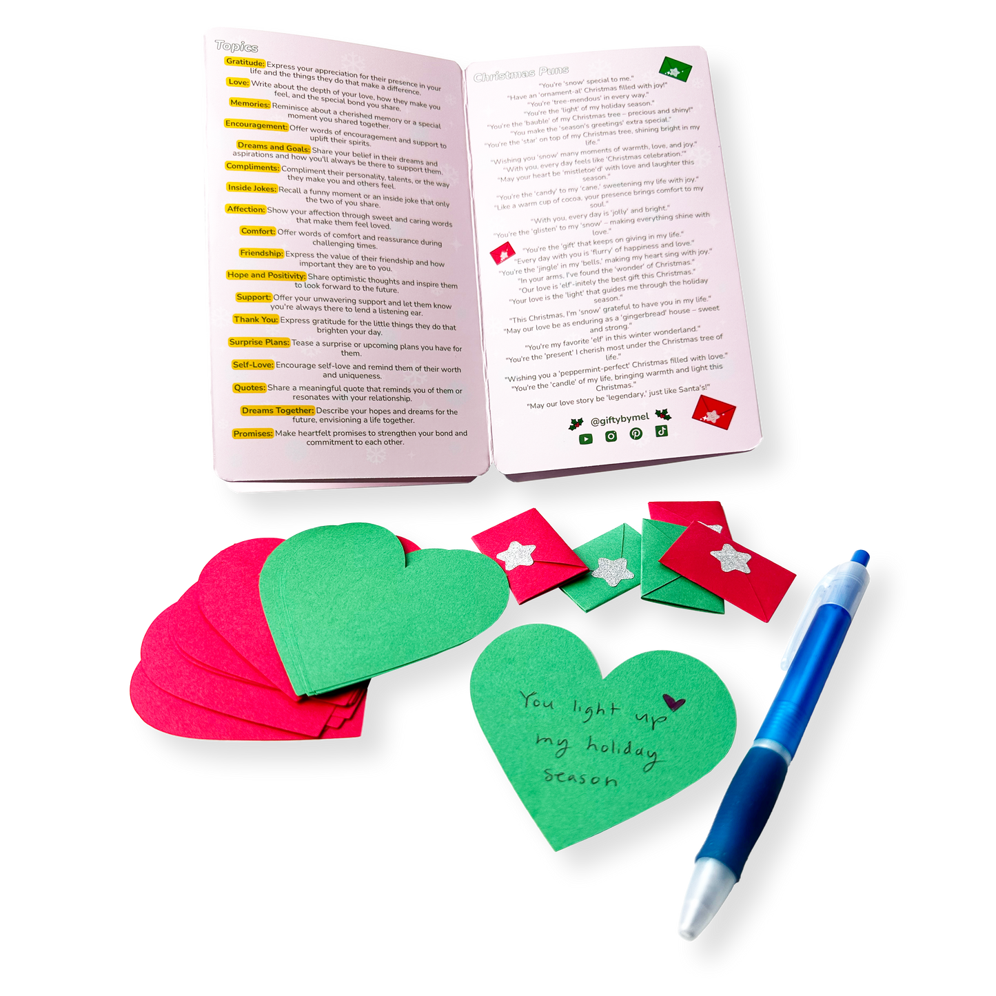 DIY Love Letter Sleigh Gift Kit