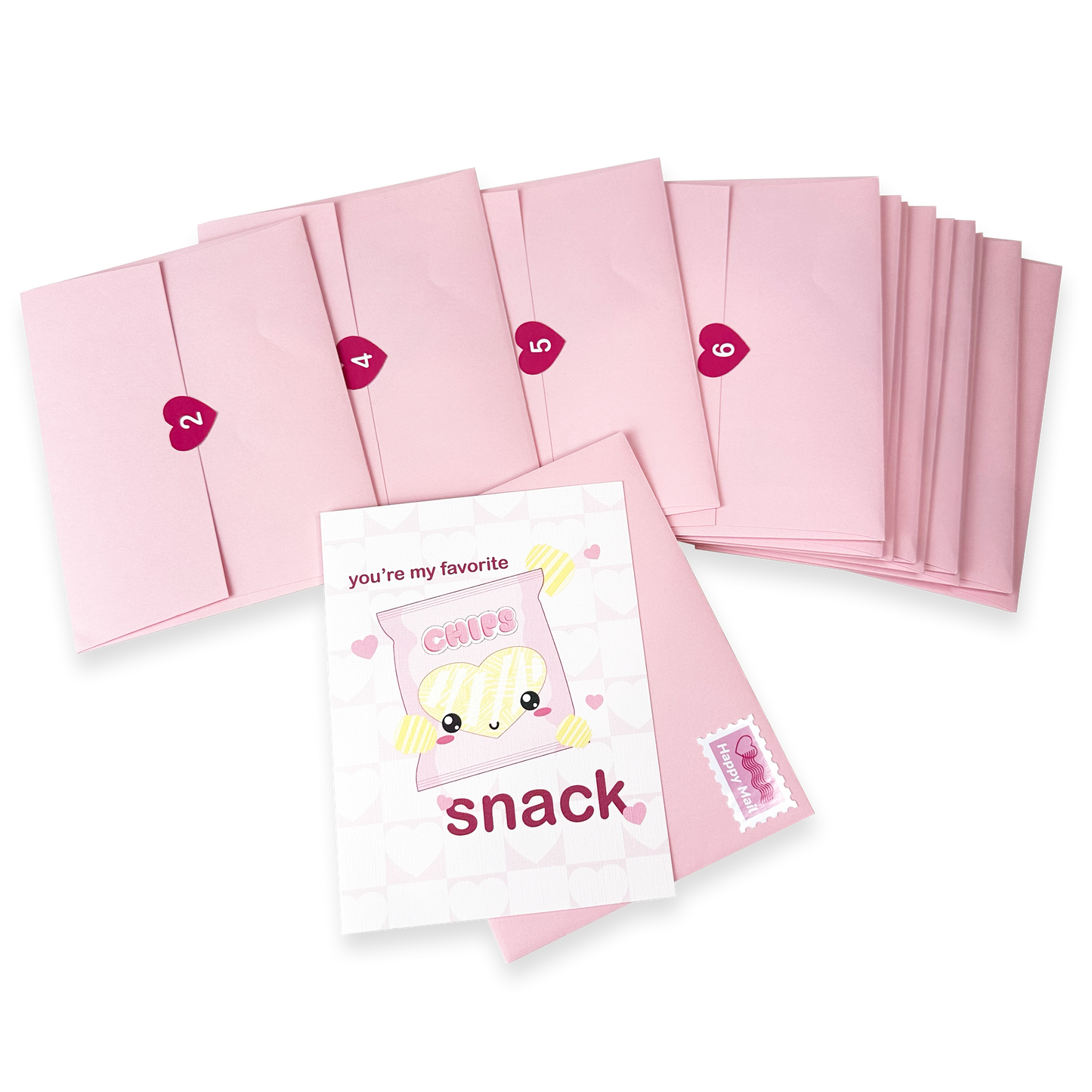 DIY Valentine's Day Love Letter Advent Calendar