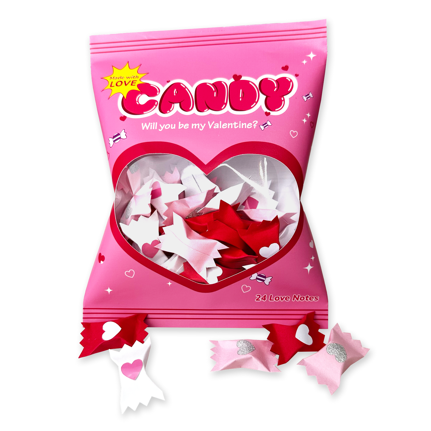 DIY Valentine's Day Candy Bag Gift Kit