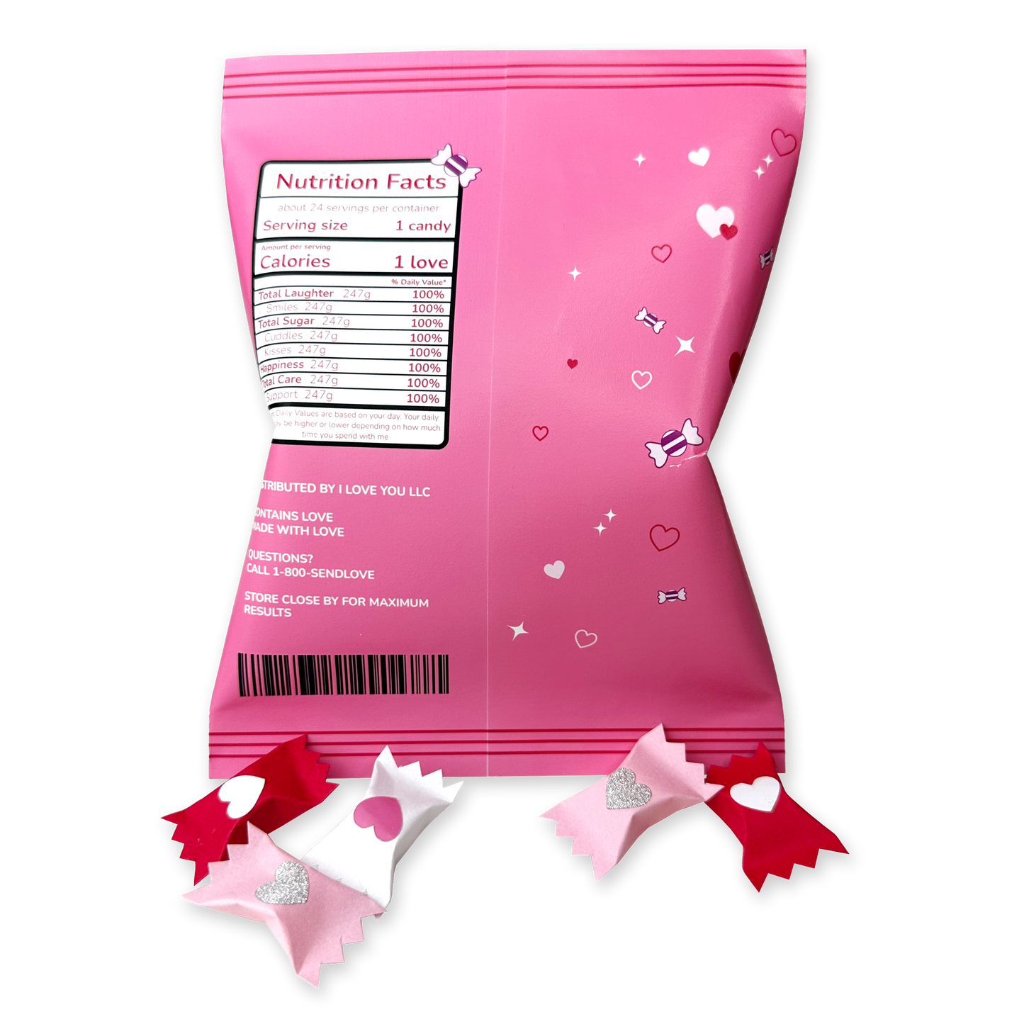 DIY Valentine's Day Candy Bag Gift Kit