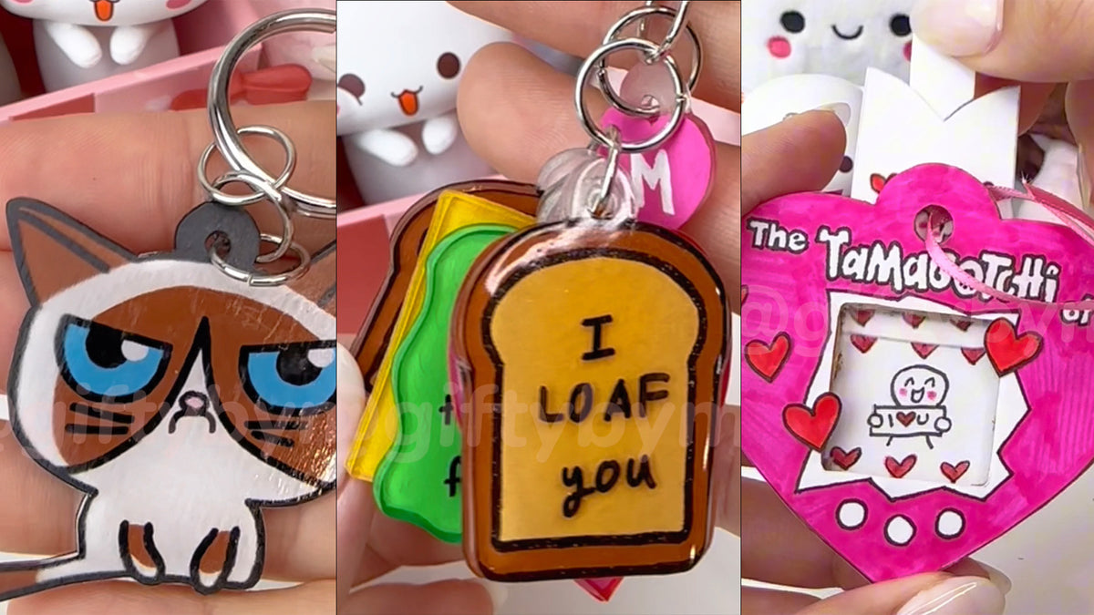 FREE DIY Gift Ideas: Sandwich Keychain 🥪, Couple Tamagotchi, OG Grumpy ...