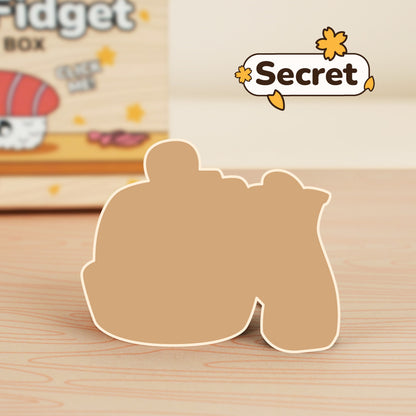 Sushi Fidget Clicker Keychain Blind Box