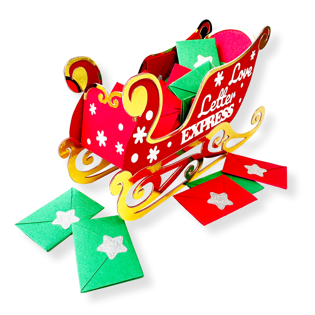 Letter R Sleigh Gifty by Mel | DIY Love Letter Sleigh Gift Kit